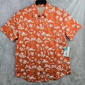 Wellen Airweave Performance Shirt Medium UT texas Longhorns Cactus‎ Orange Mens